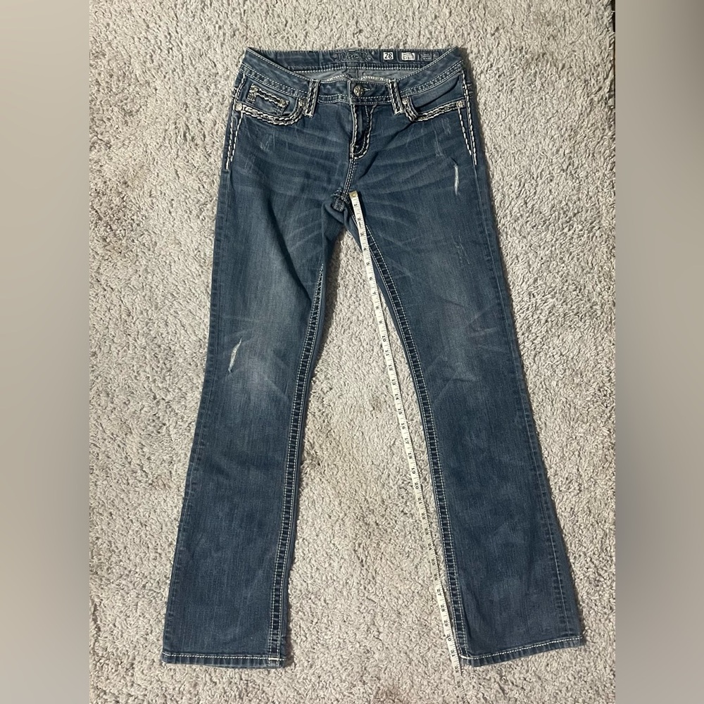 Miss Me Denim Mid Rise Slim Bootcut - Picture 8 of 8